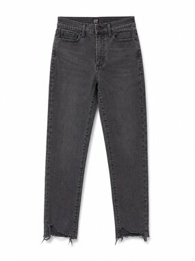 GAP Women's High-Rise Skinny Jeans in Washed Black
